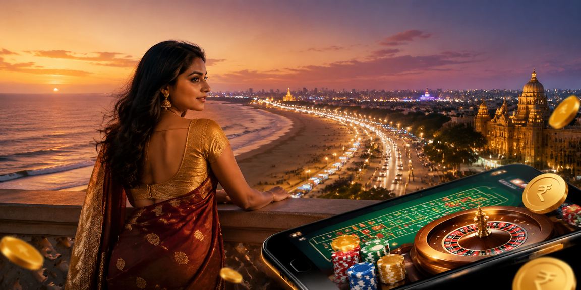 Rupee currency and casino gaming app interface in Chennai setting
